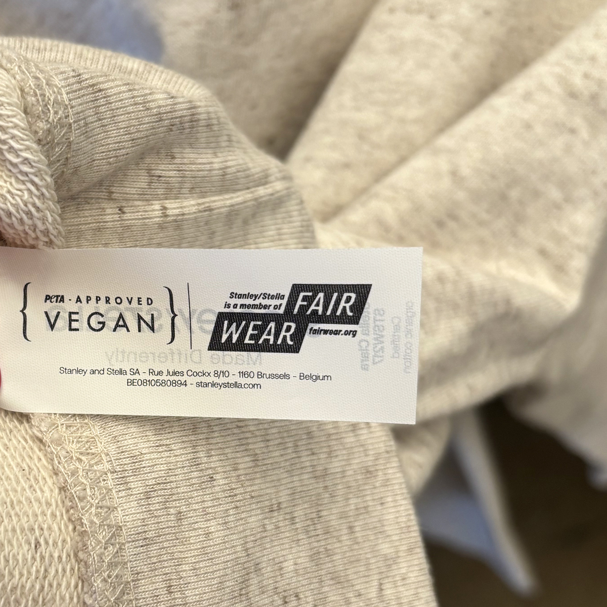 Vêtements véganes personnalisables