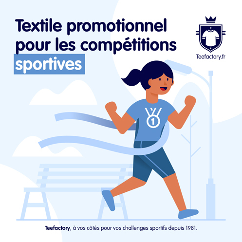 Textile promotionnel competitions sportives Textile promotionnel competitions sportives